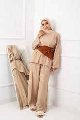 Daily Pants_   Dark Beige