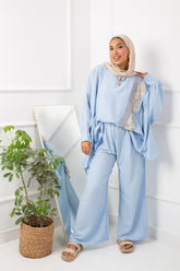 Fluffy Set _ Baby Blue