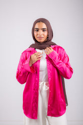 Glow Chemise _ Hot Pink