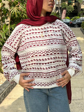 Stylish Threads — Wine Red