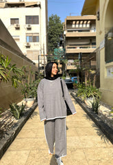 Winter Knit Set — Gray