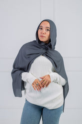 Modal Scarf _ Shadow Gray