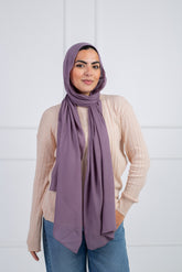 Modal Scarf - Frensh Violet Soft Stylish for All Seasons | Velda Store