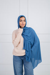 Modal Scarf -blue  soft Stylish for All Seasons | Velda Store