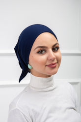 Nothread Bonnet with Ribbon from Velda Store, stitch-free design with elegant ribbon detail