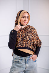 The Printed Cotton Modal Scarf is perfect for all your hangouts, featuring an amazing printed design