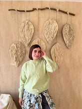 Zig Zag Pullove — Mint Green