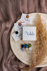 Simple magnetic pin - silver minimalist no-pin accessory