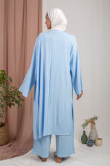 Cardigan Set _ Baby Blue