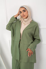 Cross blouse _ Olive
