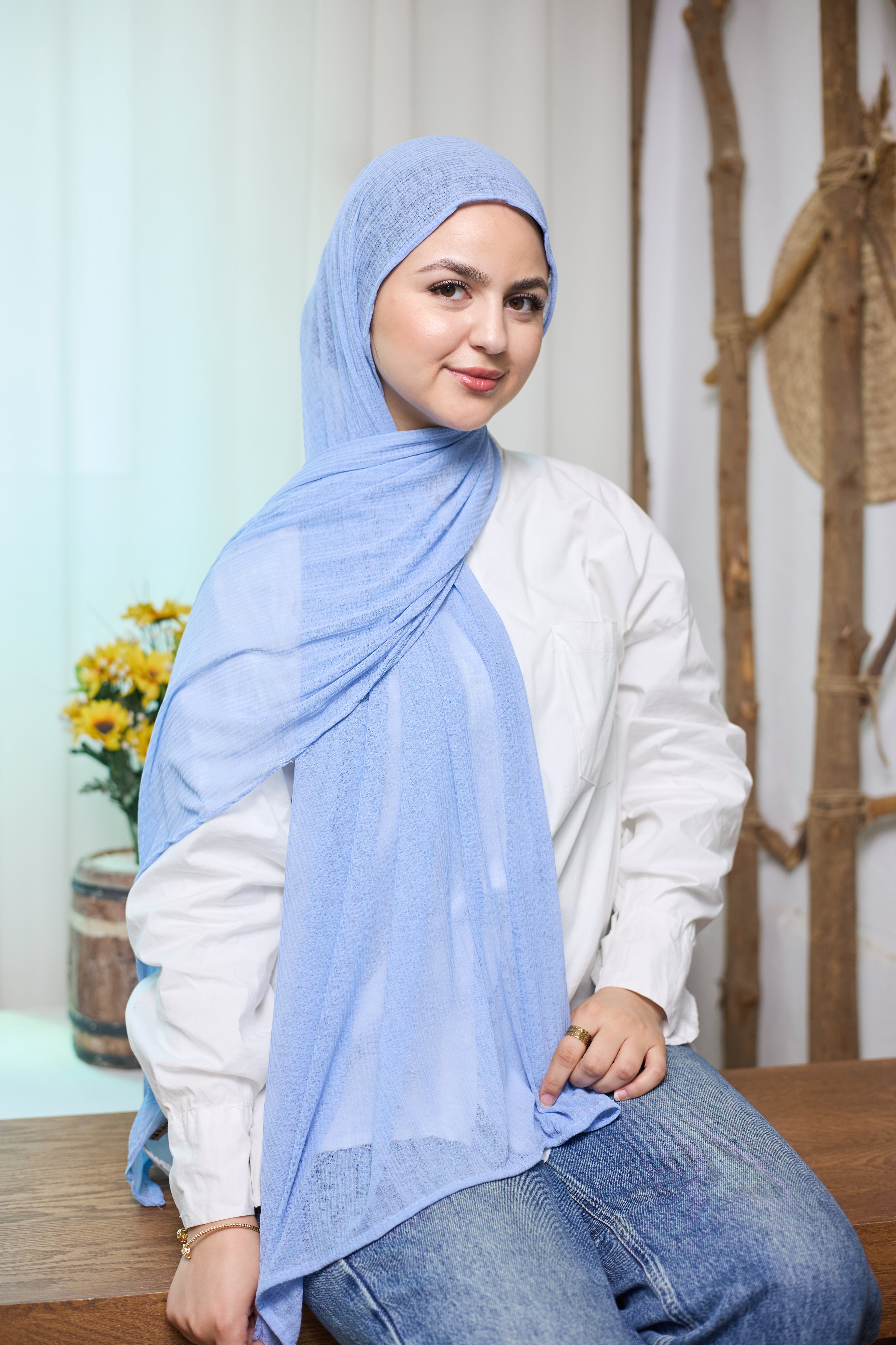 Damas Scarf - Blue
