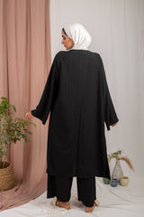 Cardigan Set _ Black