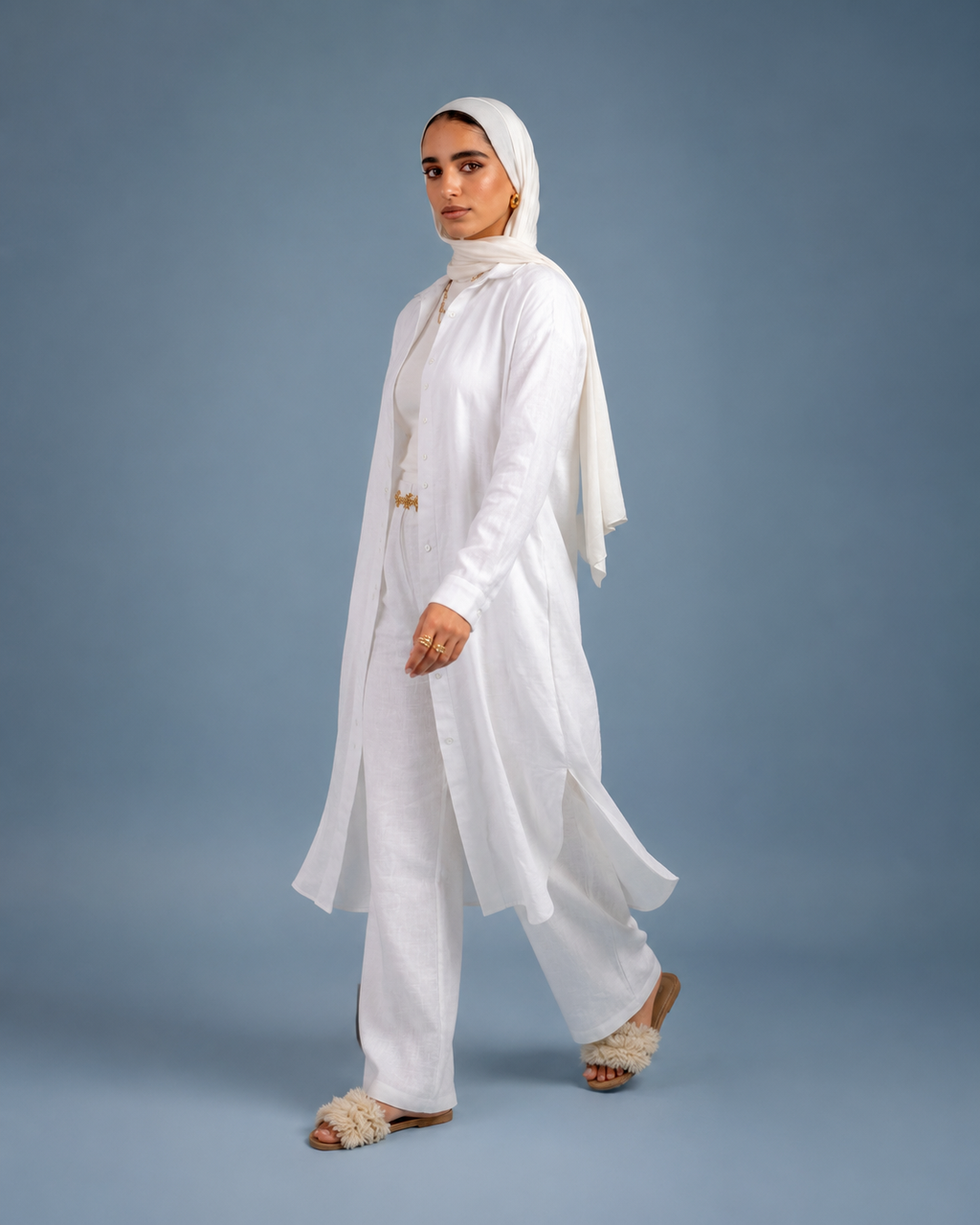 Velda Long Chemise
