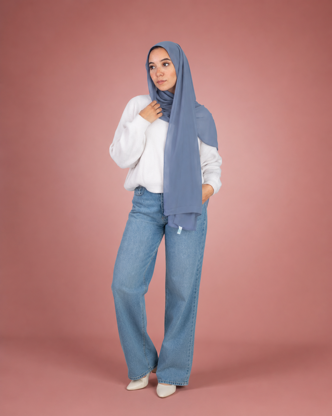 Chiffon Scarf Larg