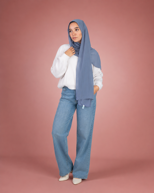 Chiffon Scarf Larg