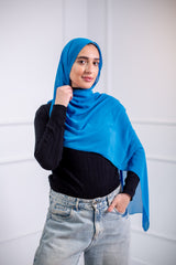 The chiffon scarf is a wardrobe essential, available in a variety of colors to suit your needs2