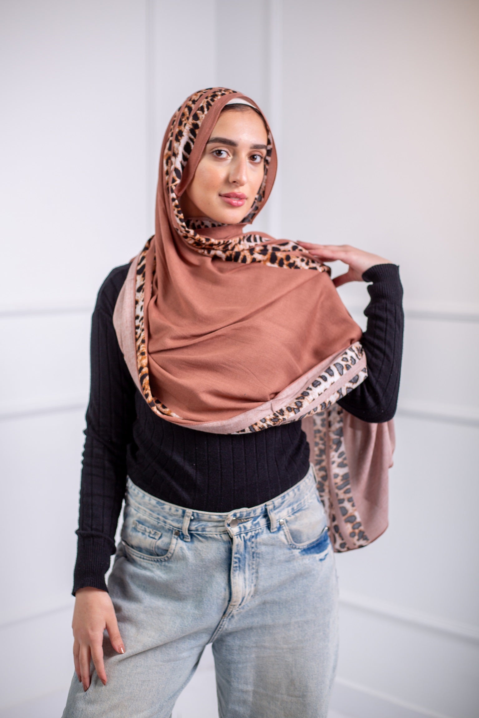 The Printed Cotton Modal Scarf is perfect for all your hangouts, featuring an amazing printed design6