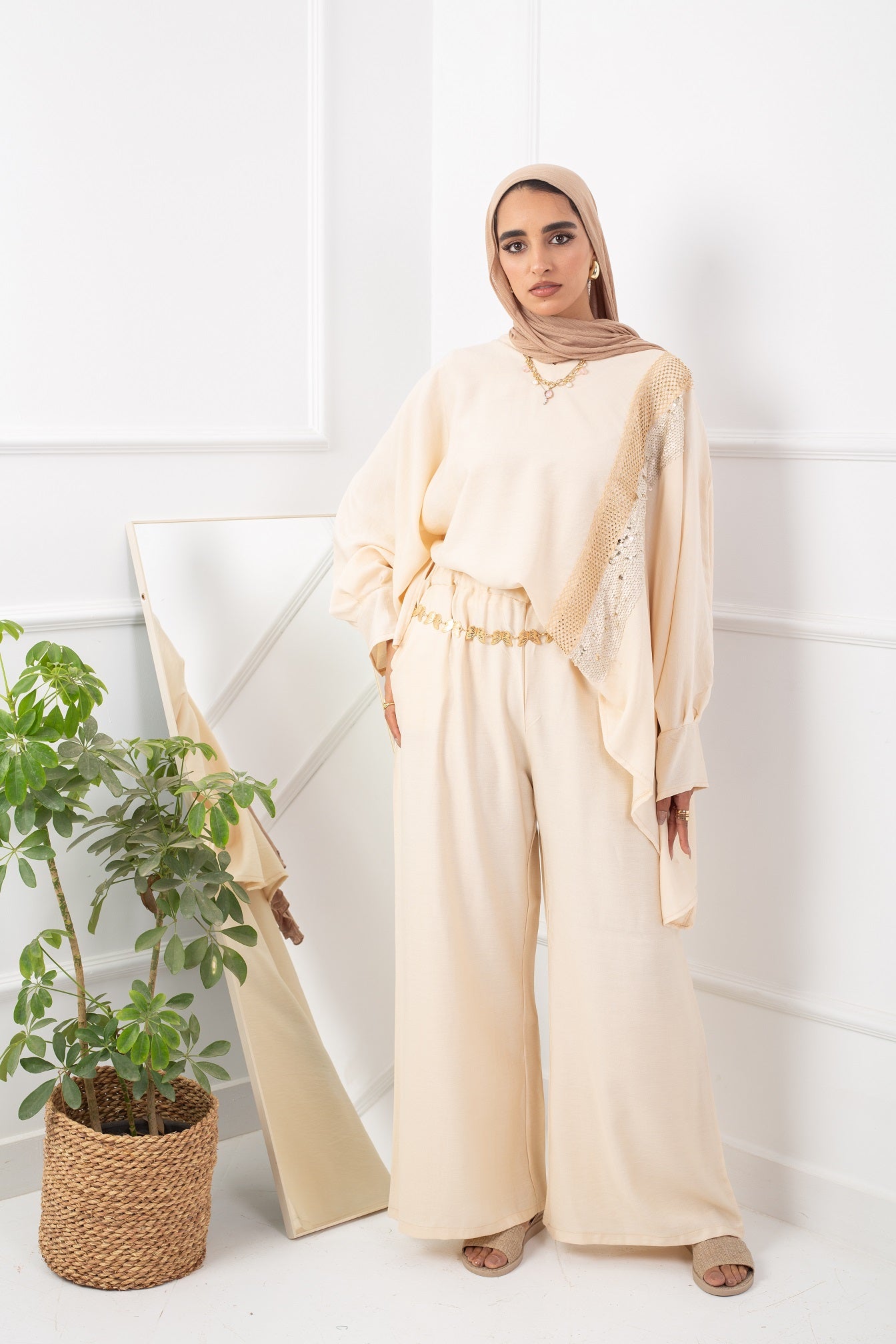 Fluffy Set _ Light Beige