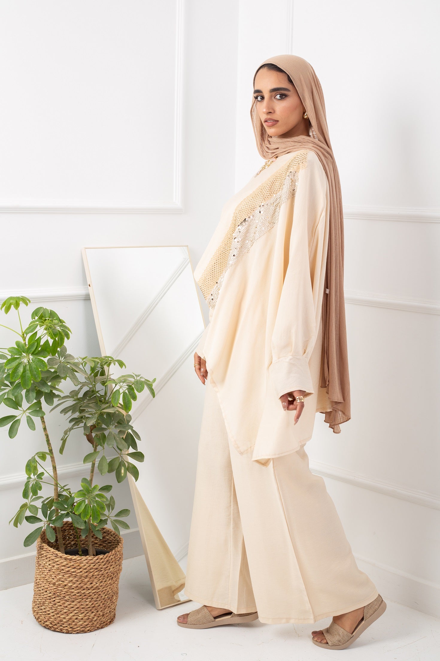 Fluffy Set _ Light Beige