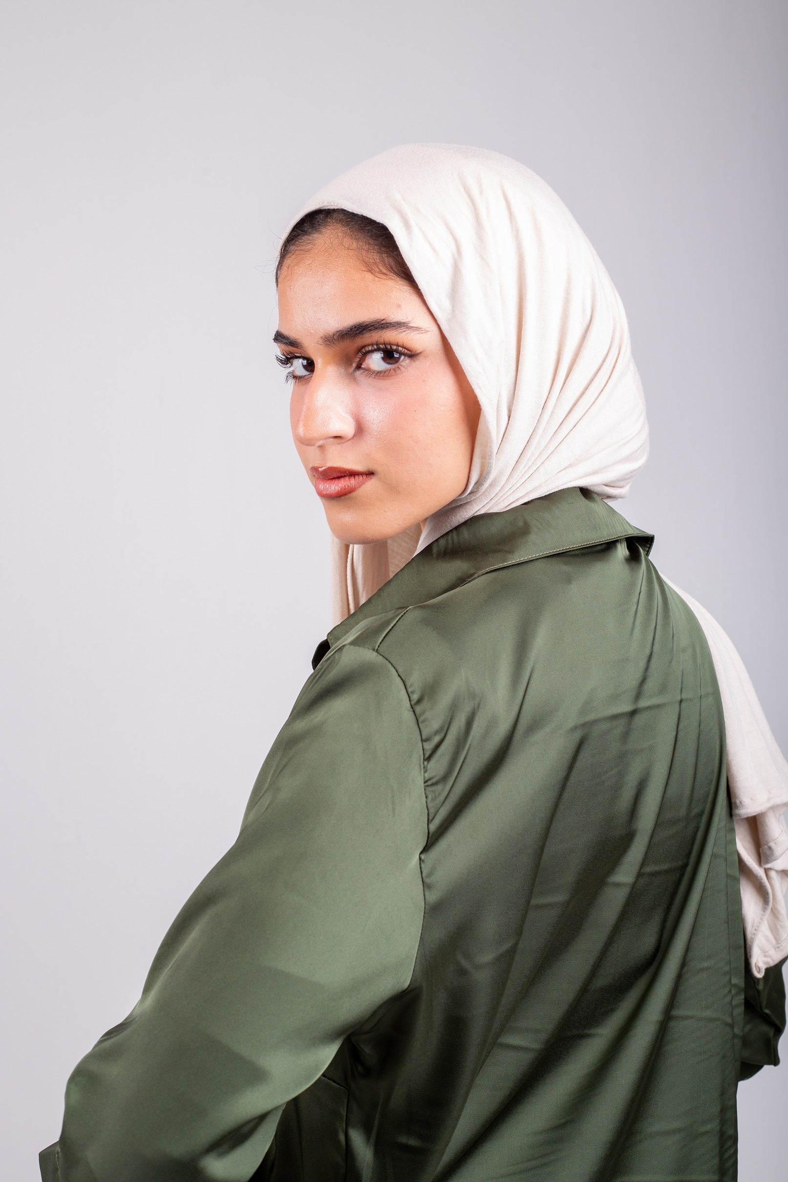 Glow Chemise _ Olive