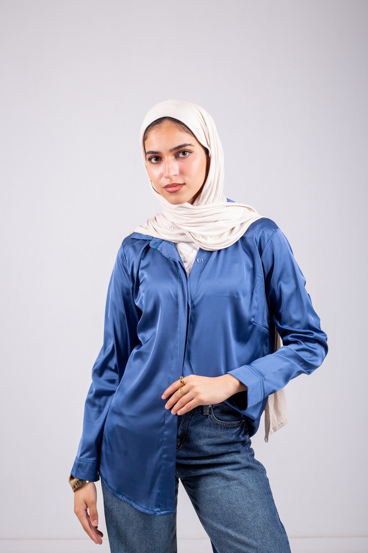 Glow Chemise _ Royal Blue