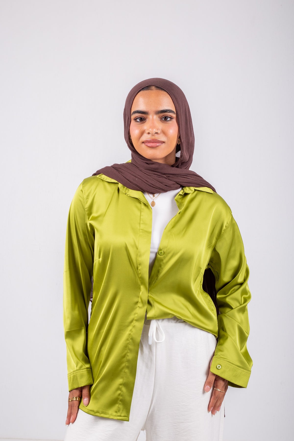Glow Chemise _ Lime