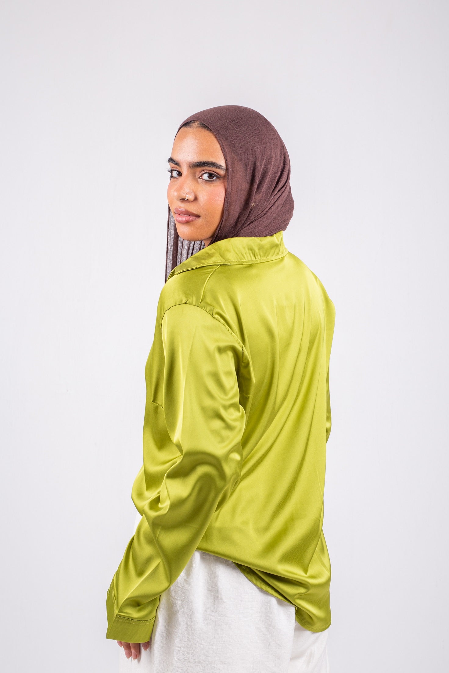 Glow Chemise _ Lime