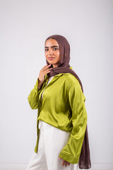 Glow Chemise _ Lime