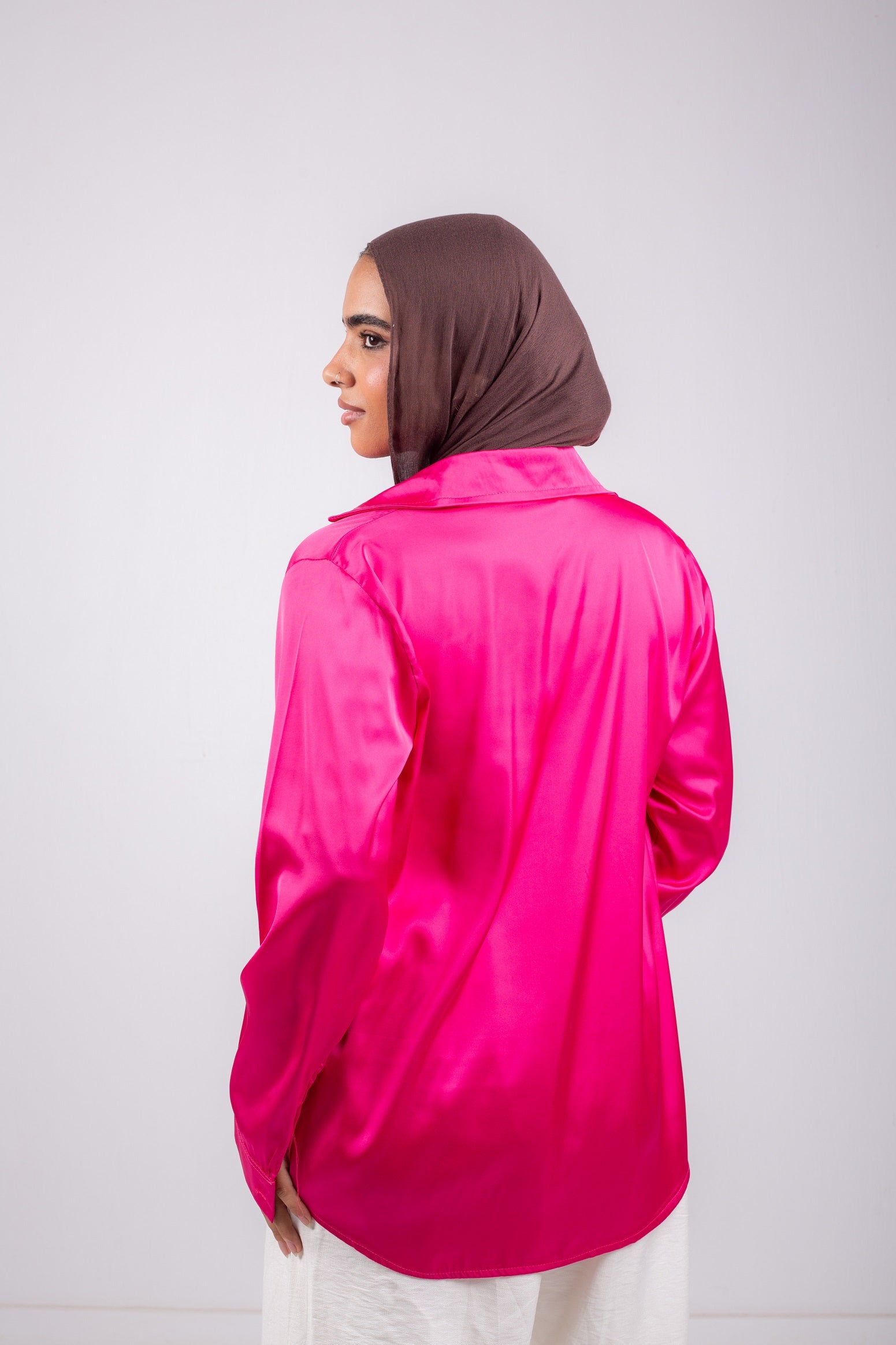 Glow Chemise _ Hot Pink