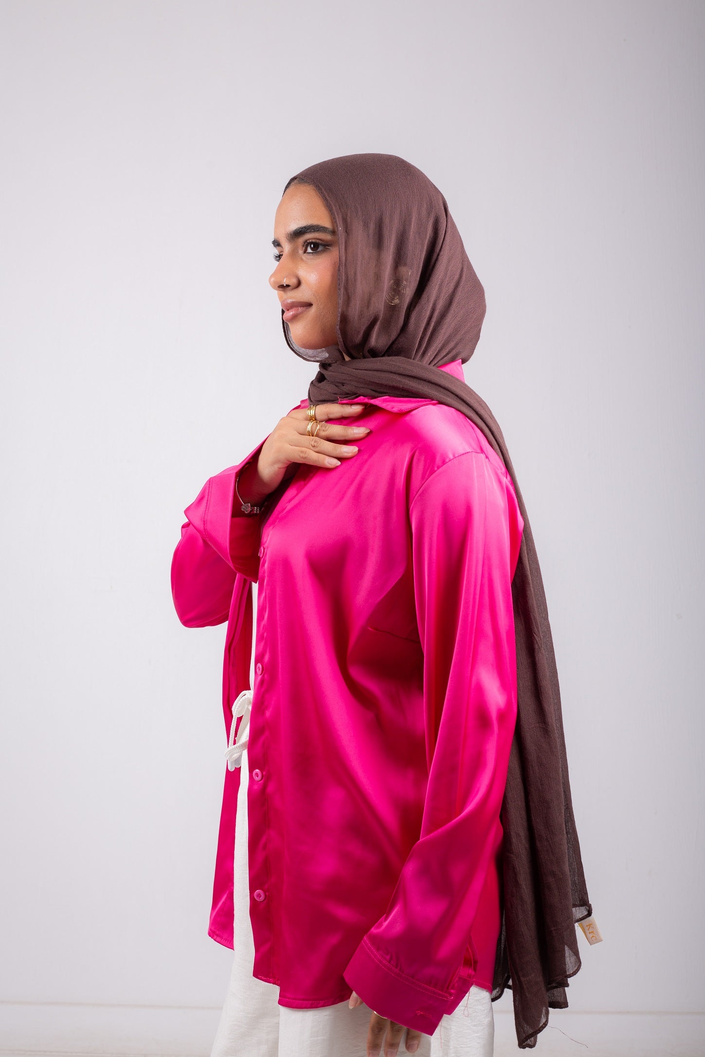 Glow Chemise _ Hot Pink