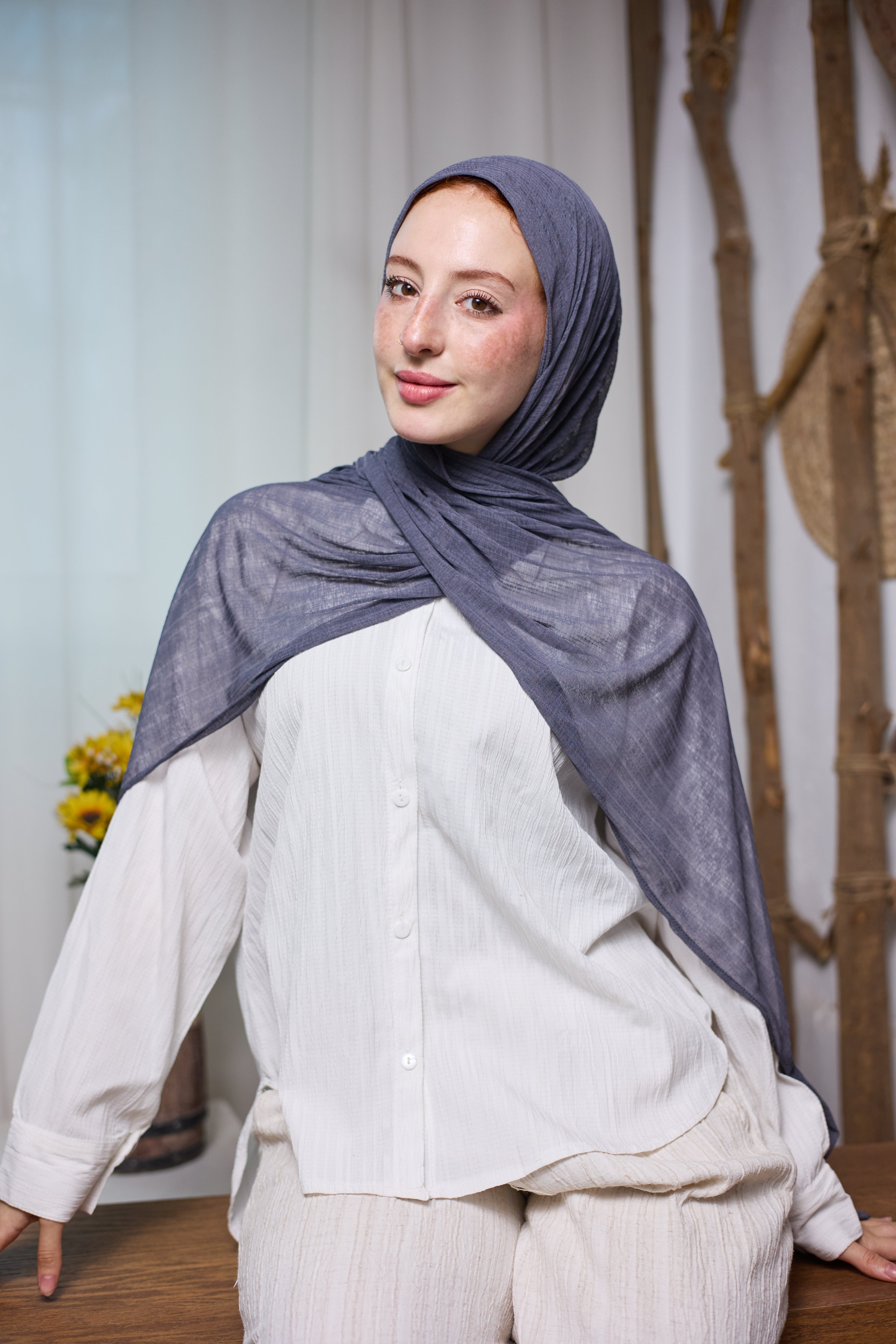 Damas Scarf - Gray