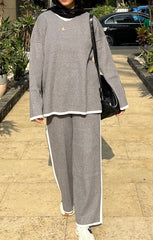 Winter Knit Set — Gray