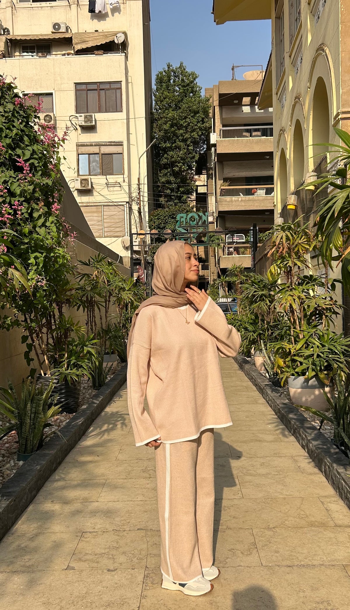 Winter Knit Set — Beige