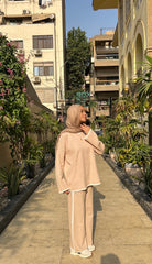 Winter Knit Set — Beige