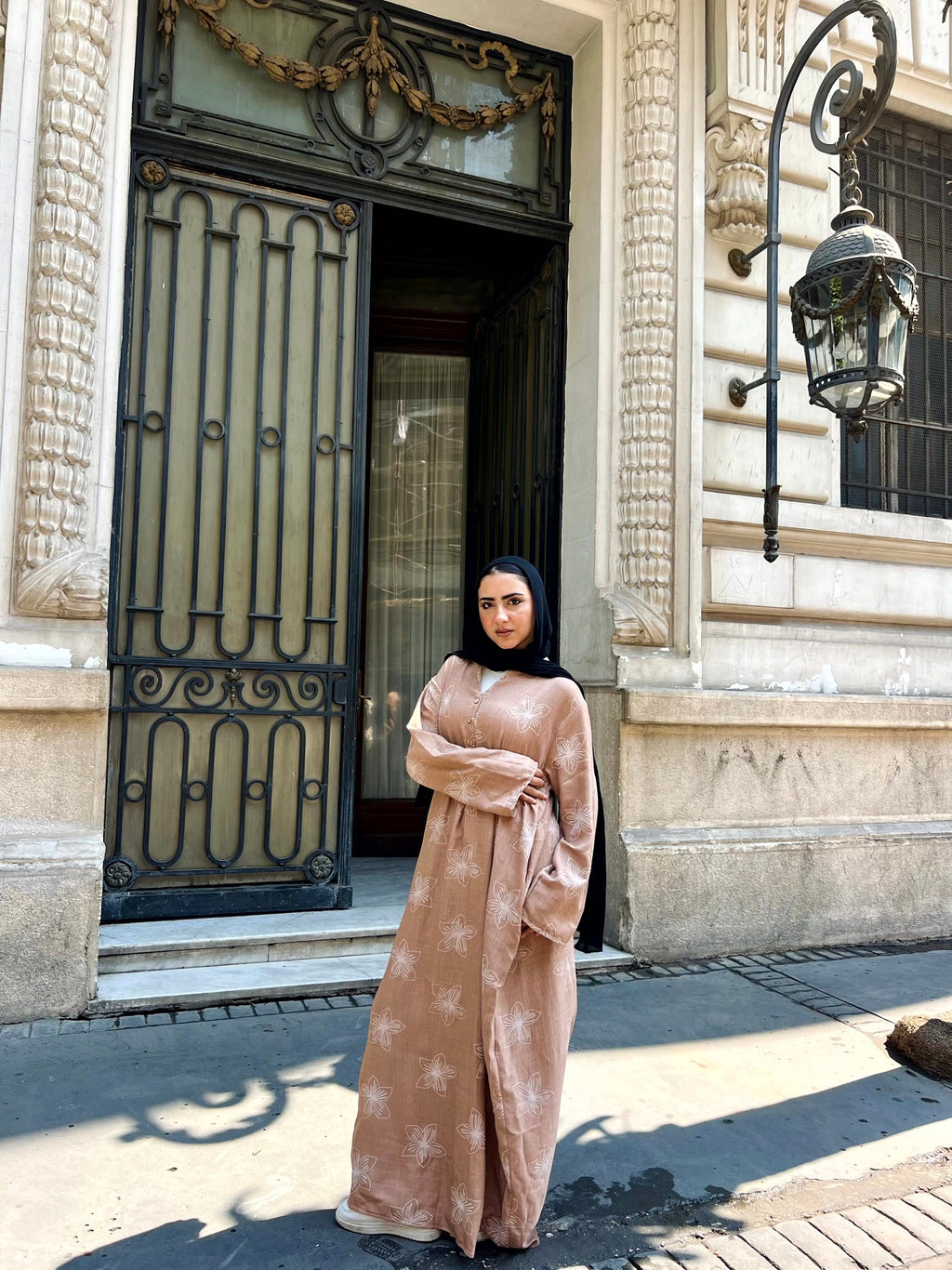 Flora Dress -  Coffee