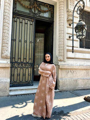 Flora Dress -  Coffee