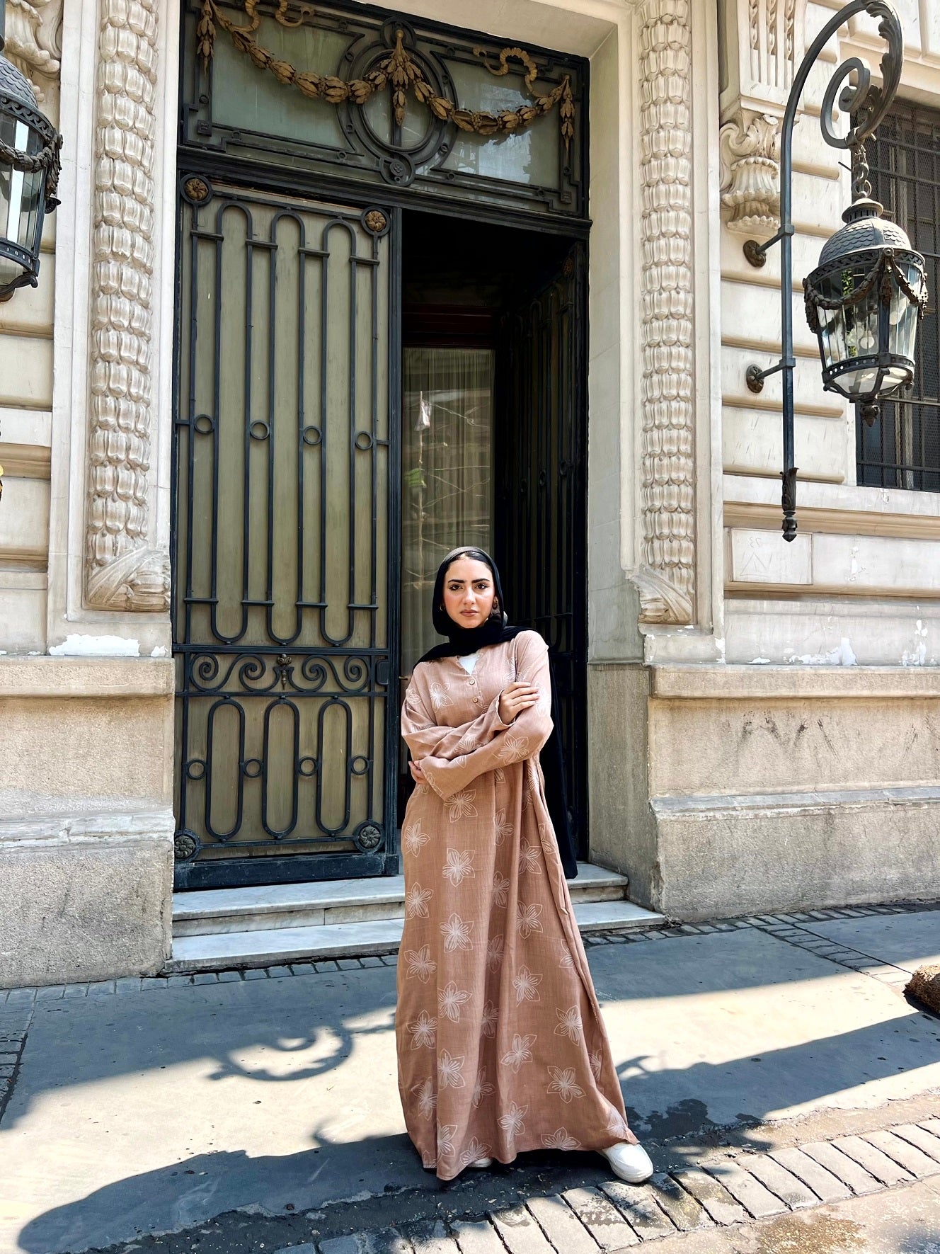 Flora Dress -  Coffee