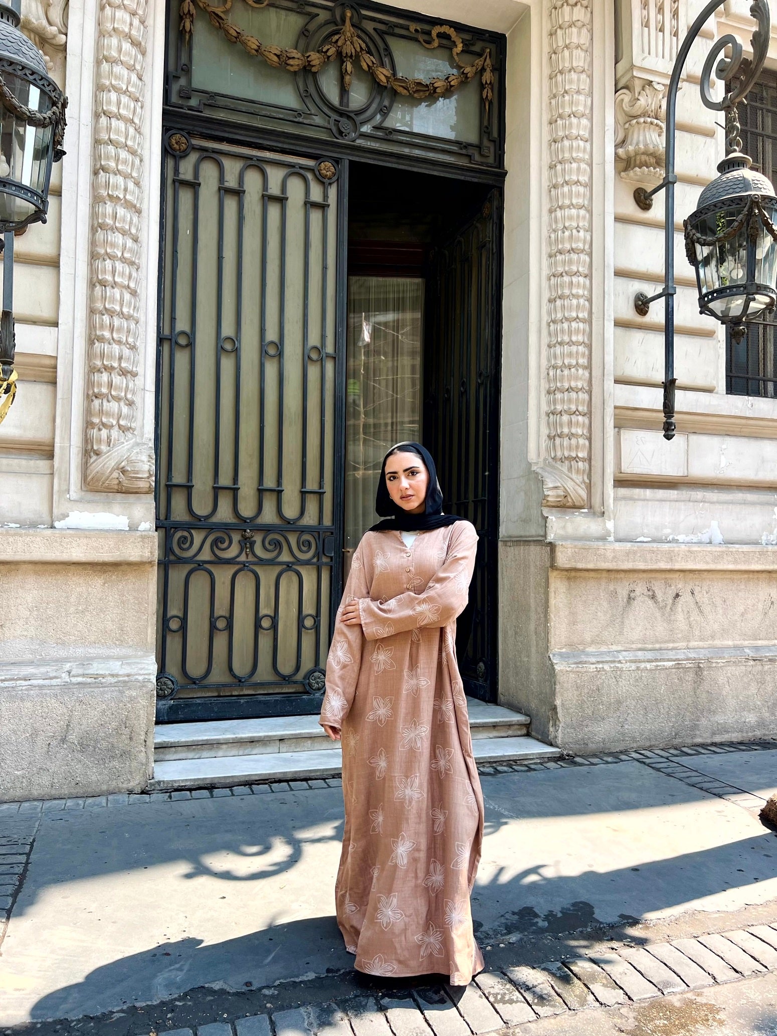 Flora Dress -  Coffee