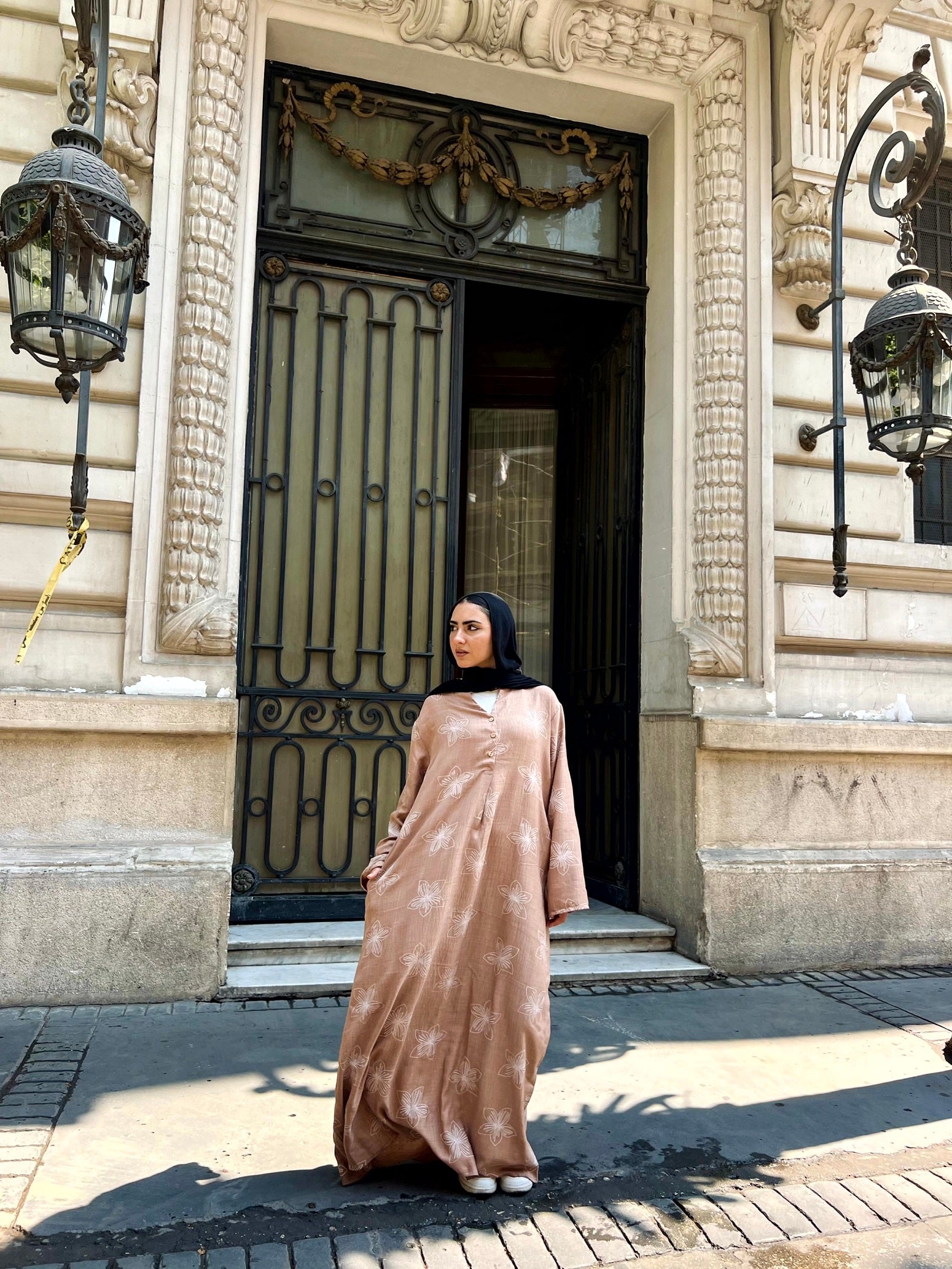 Flora Dress -  Coffee