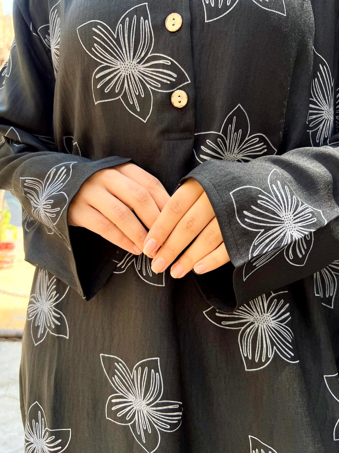 Flora Dress - Black