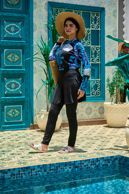 Midnight leaves Burkini