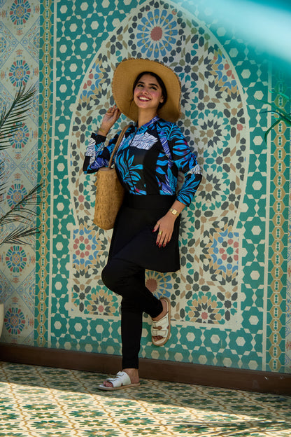 Midnight leaves Burkini