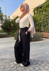 Milton Fit Pants – Black