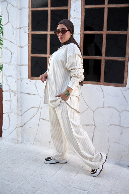 Striped Foggy Set