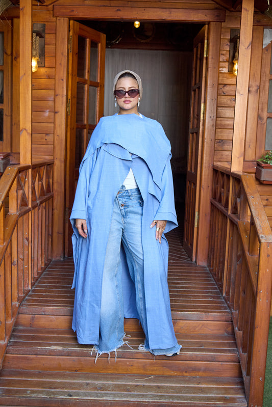Luna drape kimono