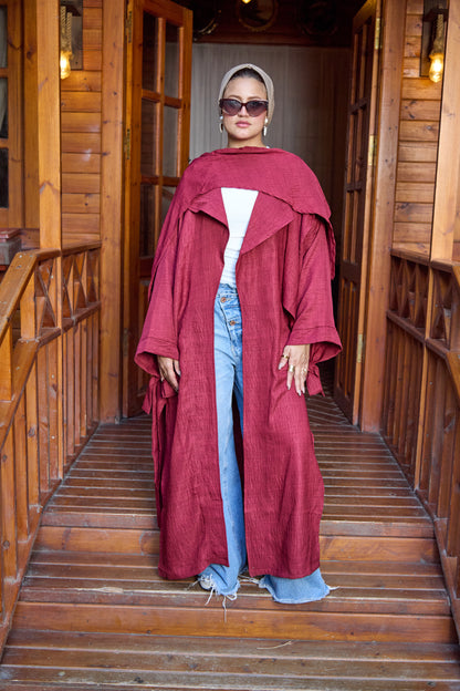 Luna drape kimono