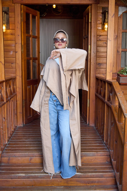Luna drape kimono