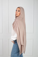 Modal Scarf _ Dark Beige