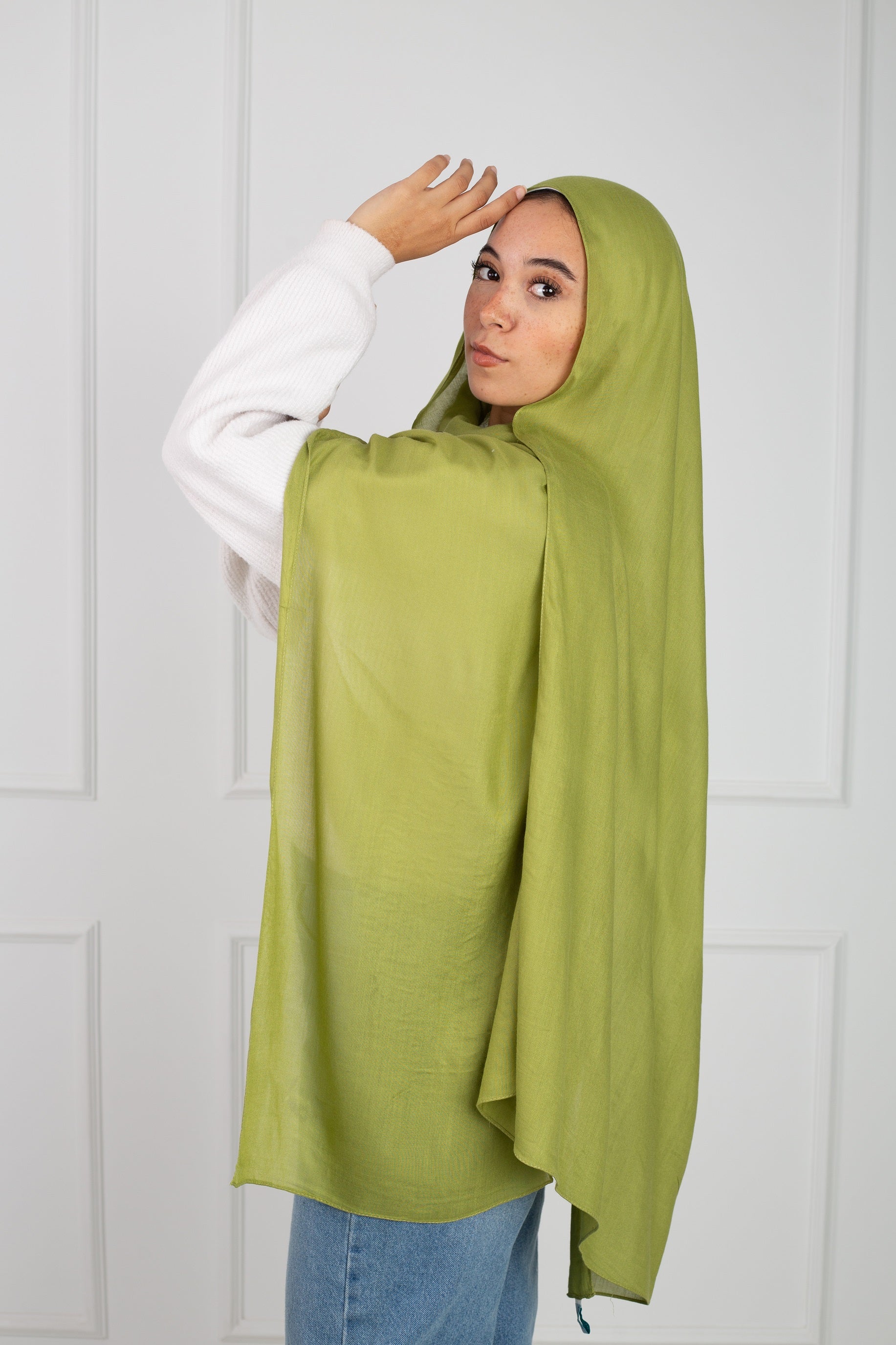 Modal Scarf _ Lime