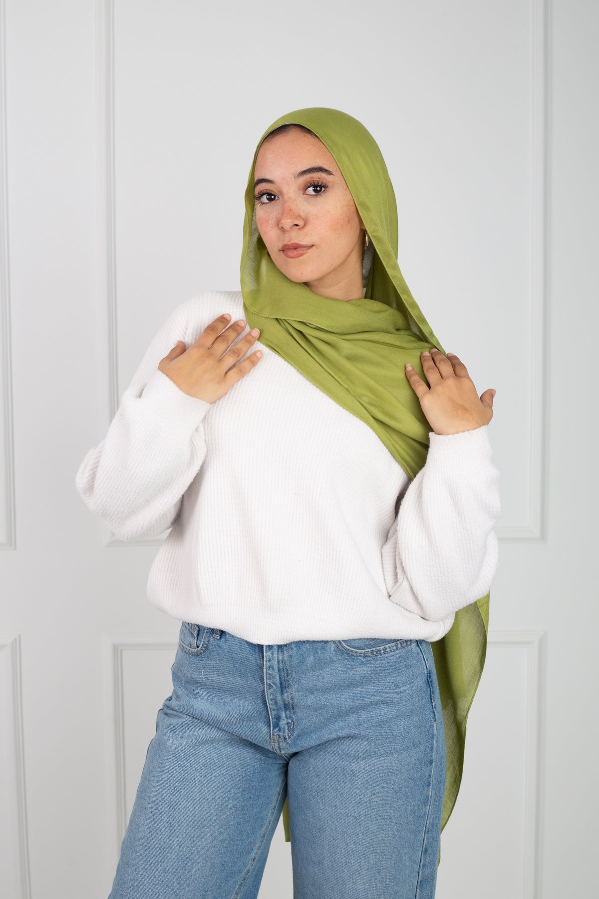 Modal Scarf _ Lime